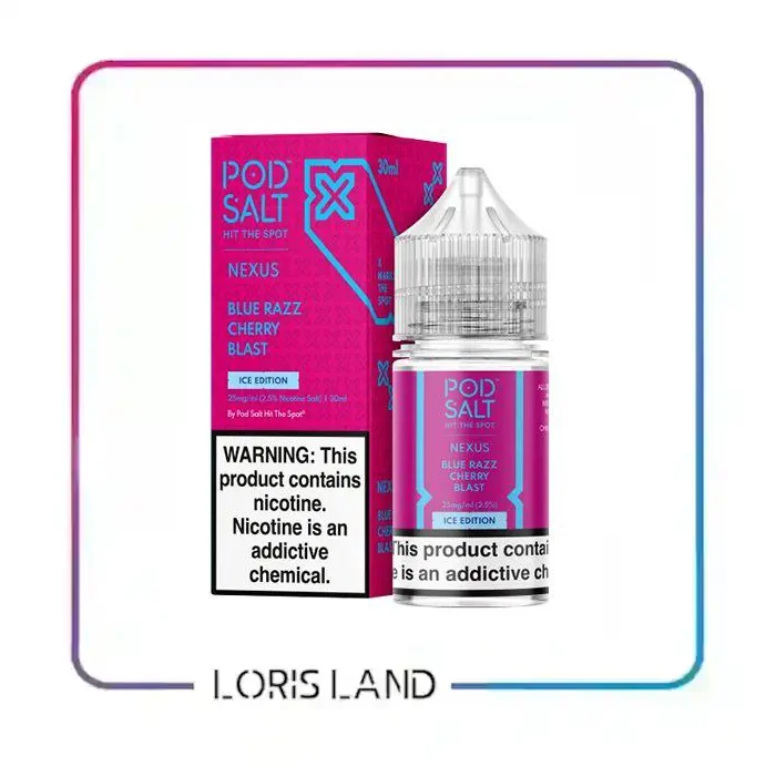 سالت تمشک آبی و آلبالو یخ پادسالت